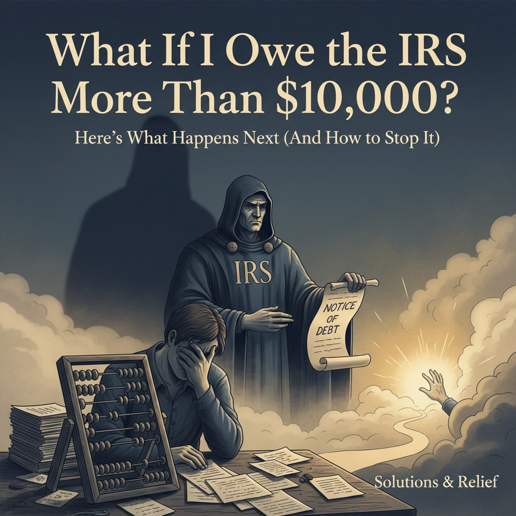 What If I Owe the IRS More Than $10,000? Heres What Happens Next (And How to Stop It)
