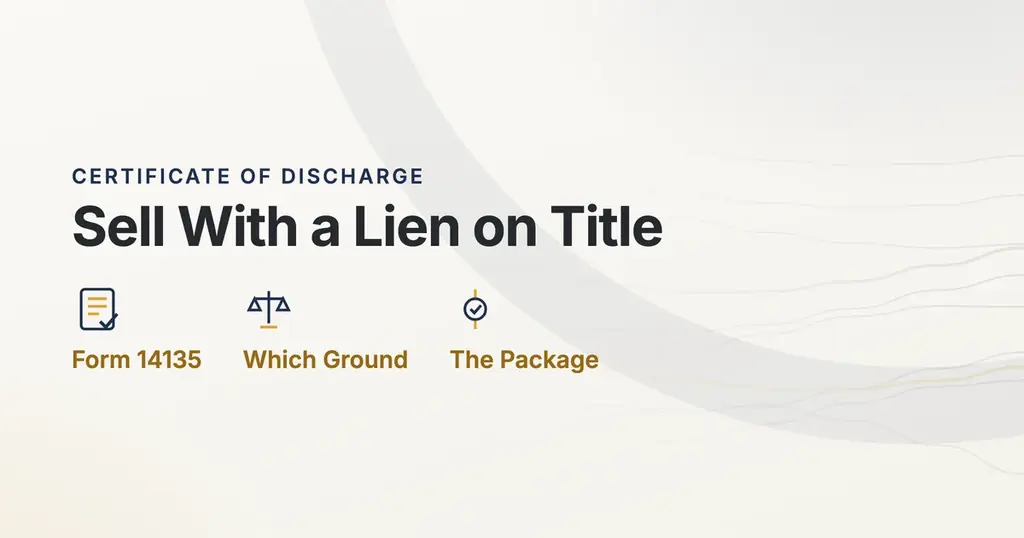 Getting a Certificate of Discharge So You Can Sell a Property With an IRS Lien on It