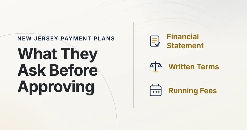 How a New Jersey Division of Taxation Payment Plan Actually Works